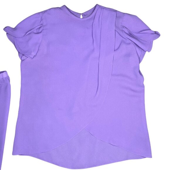 Michael Maielllo for Pat Richards Vintage 80's Cocktail Set Mock Wrap Size Large - Picture 3 of 9